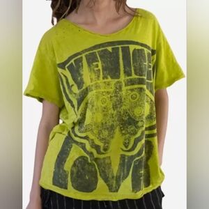 Magnolia Pearl Venice Lover Butterfly T Shirt  NWT